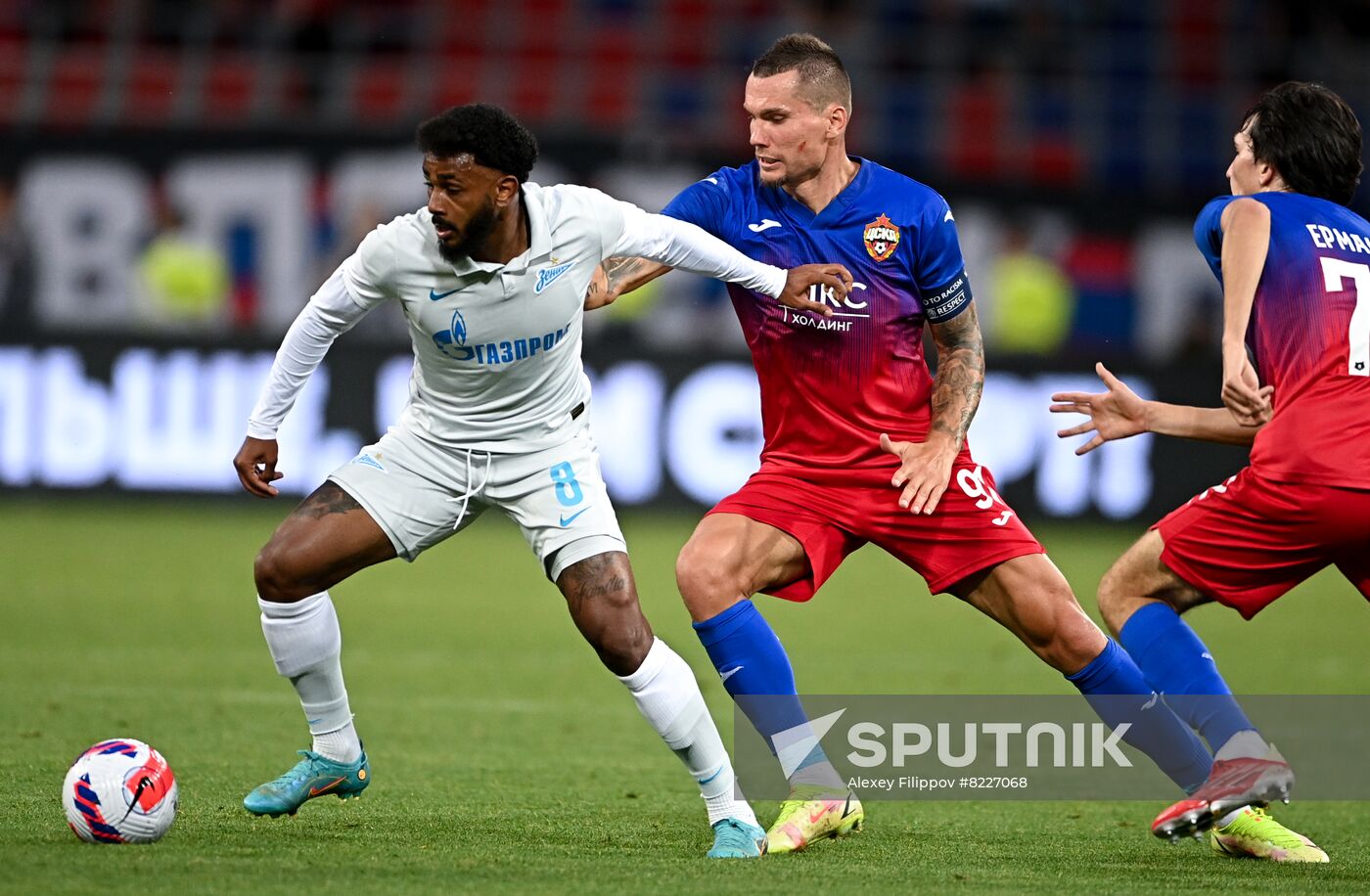 Russia Soccer PARI Premier Cup CSKA - Zenit