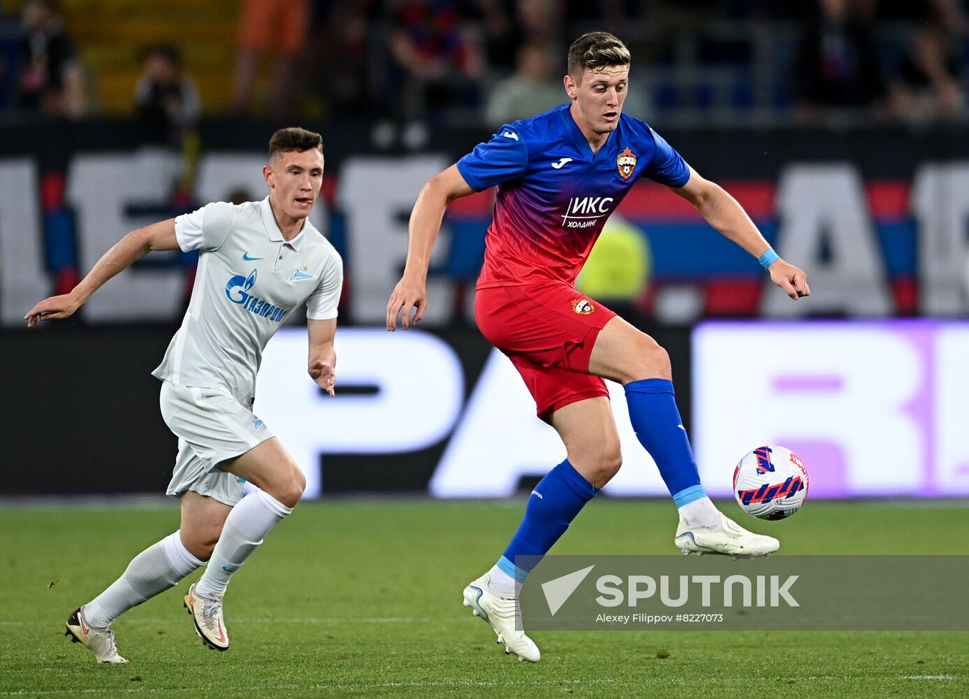 Russia Soccer PARI Premier Cup CSKA - Zenit