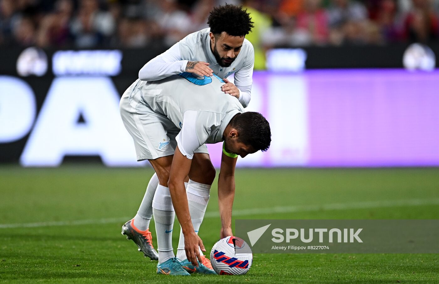 Russia Soccer PARI Premier Cup CSKA - Zenit