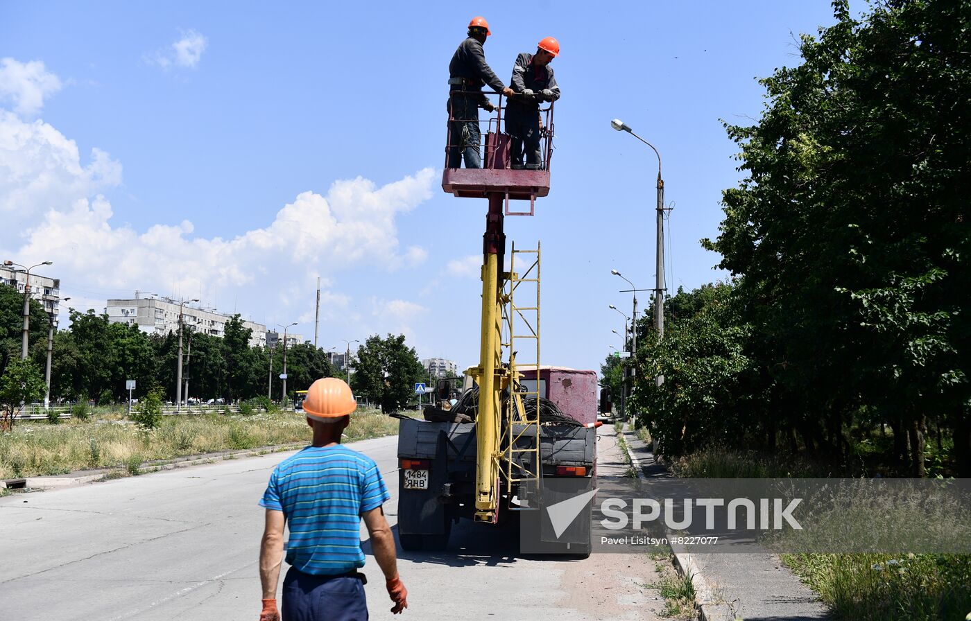 DPR Russia Ukraine Military Operation Daily