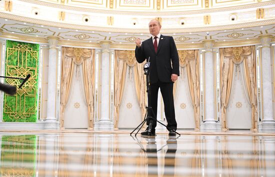 Turkmenistan Putin Caspian Summit