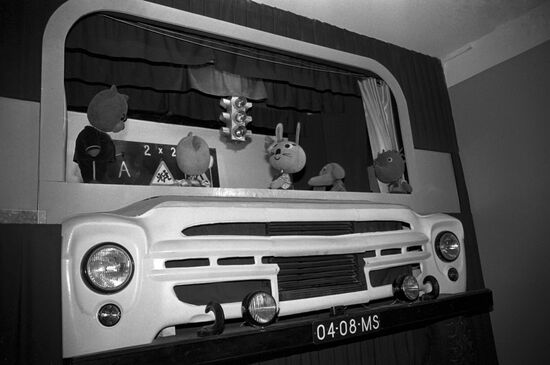Traffic safety school for children in Kaunas
