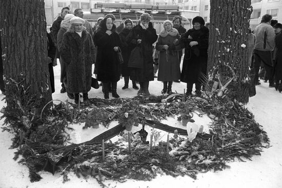 Events in Vilnius, Lithuania, February 1991