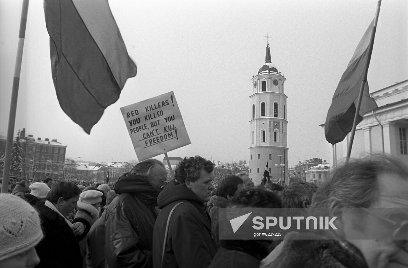 Events in Vilnius, Lithuania, February 1991