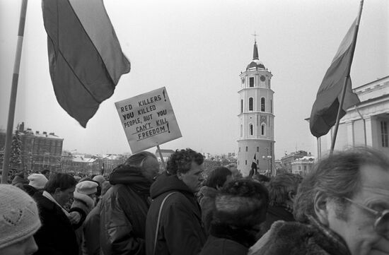 Events in Vilnius, Lithuania, February 1991