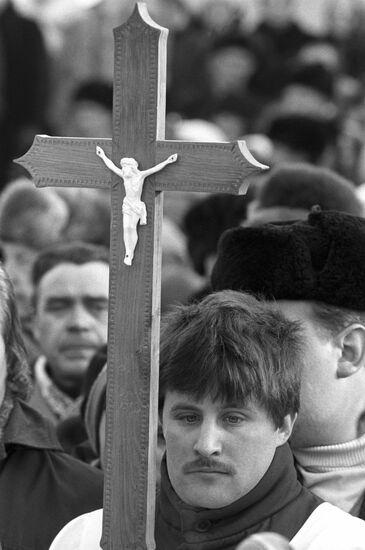 Events in Vilnius, Lithuania, February 1991