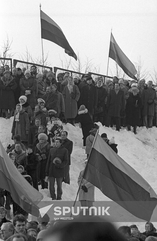 Events in Vilnius, Lithuania, February 1991