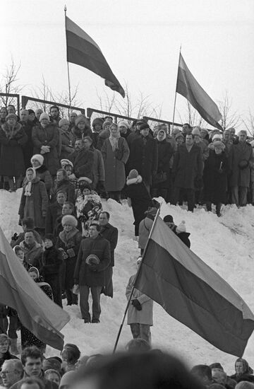 Events in Vilnius, Lithuania, February 1991
