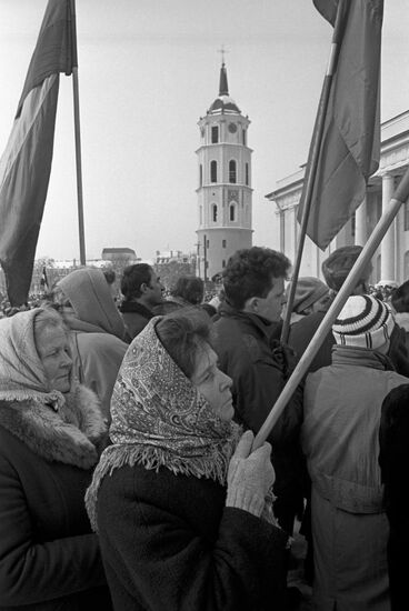 Events in Vilnius, Lithuania, February 1991