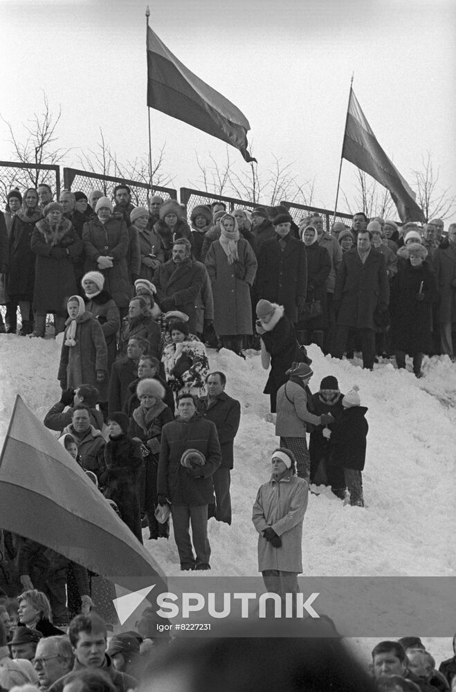 Events in Vilnius, Lithuania, February 1991