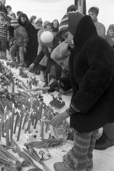 Events in Vilnius, Lithuania, February 1991