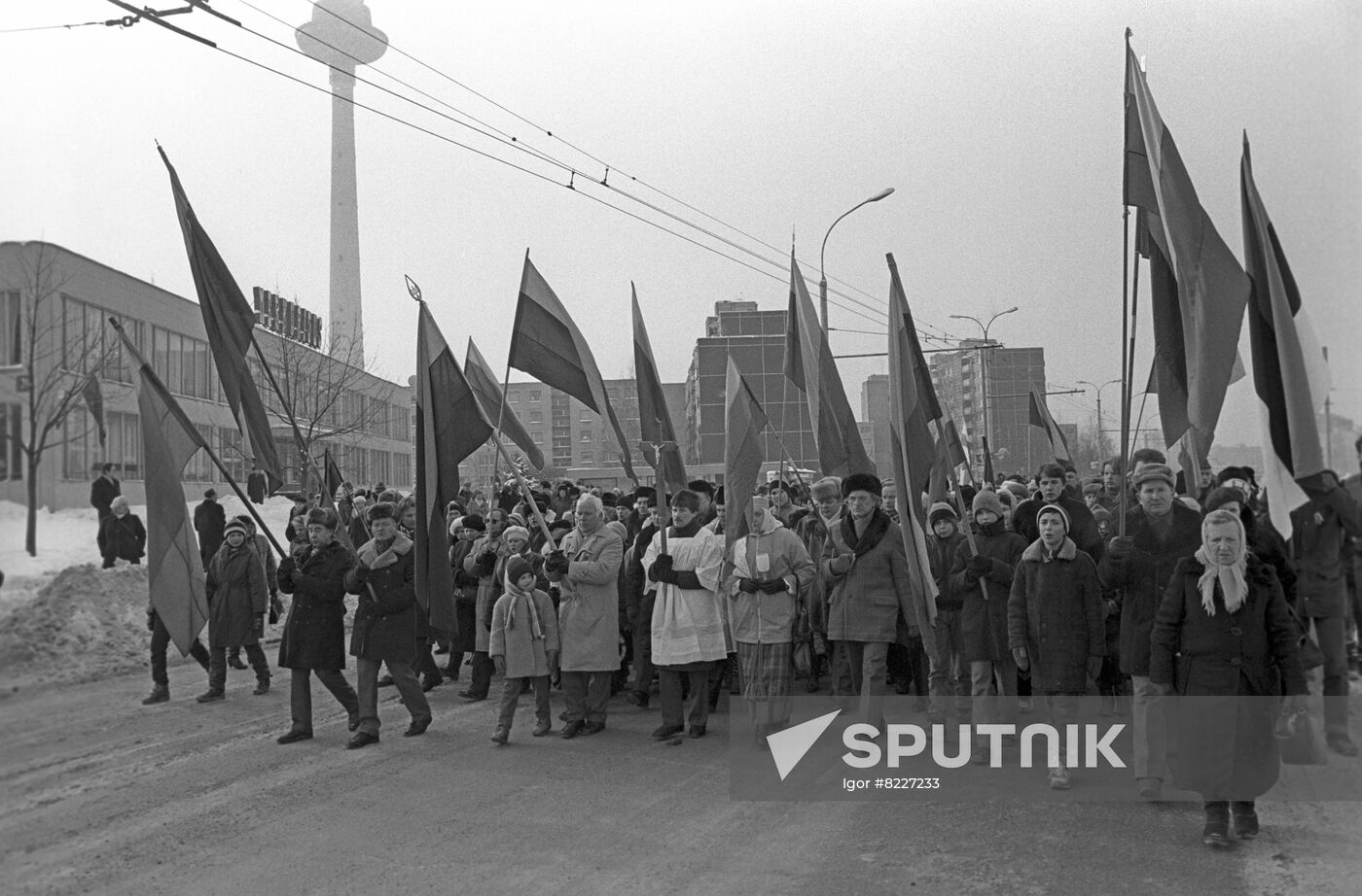Events in Vilnius, Lithuania, February 1991