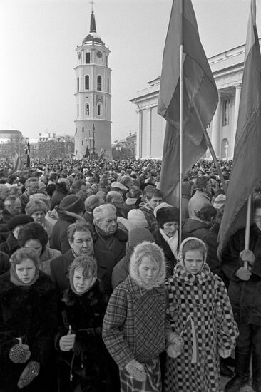 Events in Vilnius, Lithuania, February 1991