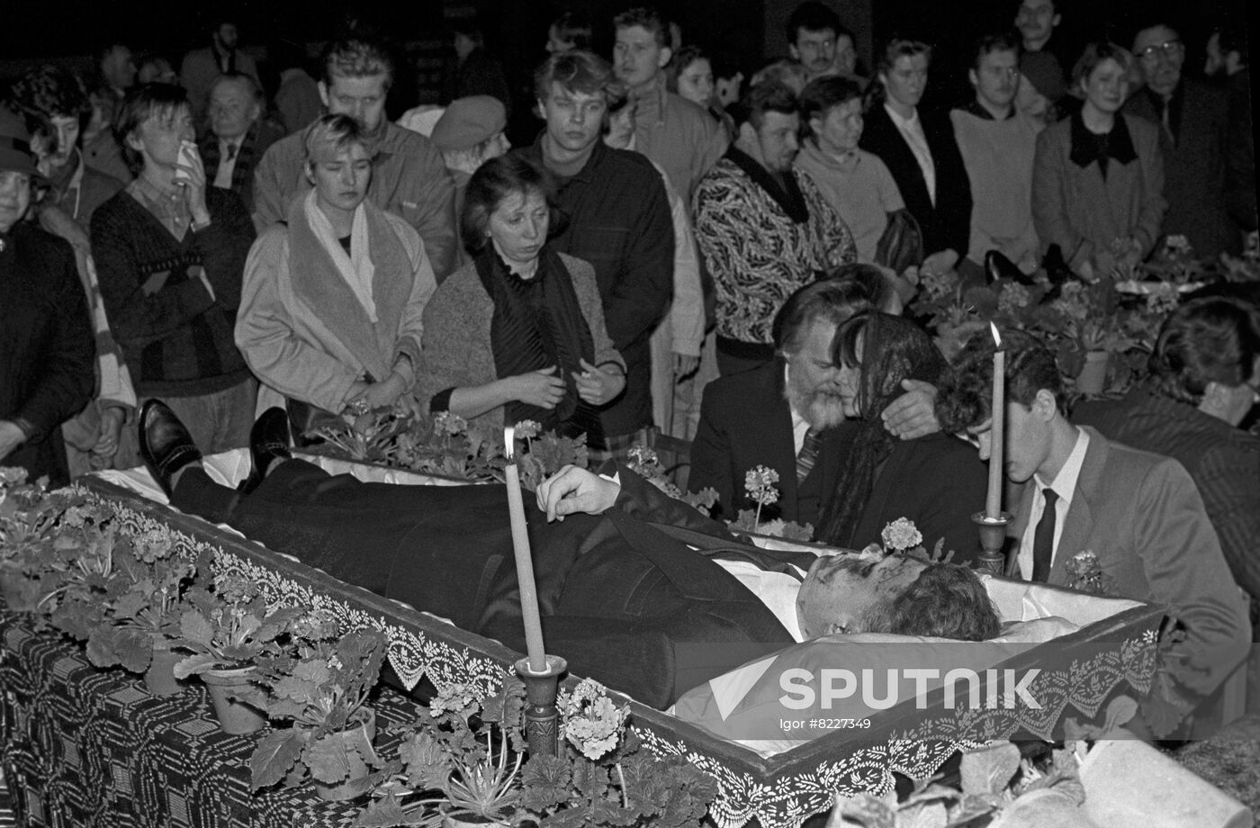 Events in Vilnius, Lithuania, in February 1991