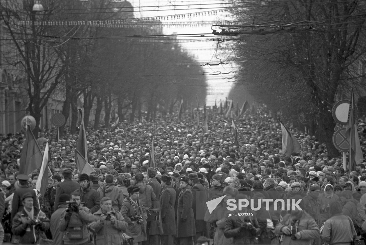 Events in Vilnius, Lithuania, in February 1991