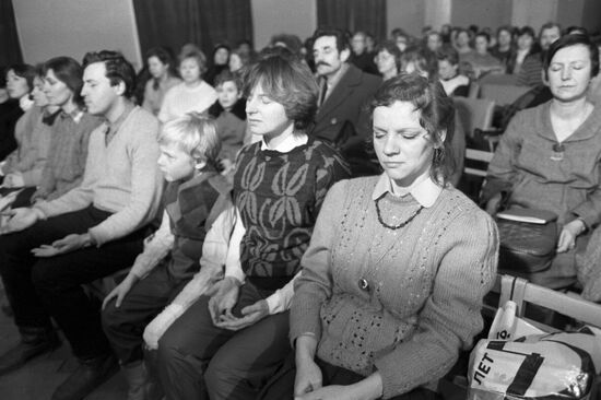 American artist V. Stelling in USSR