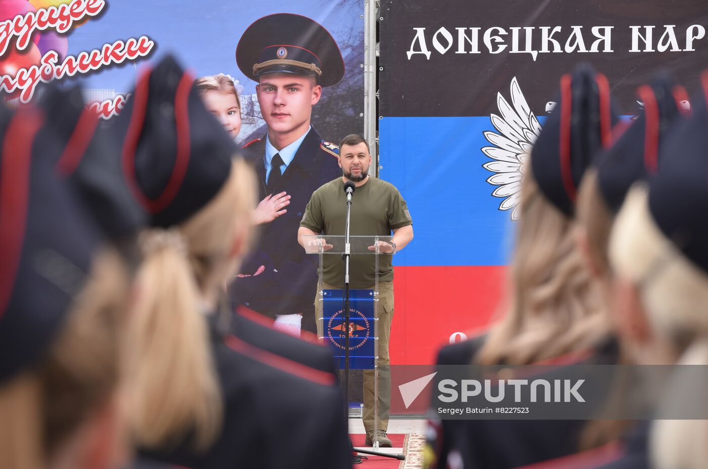 DPR Russia Ukraine Military Operation Police Cadets Graduation