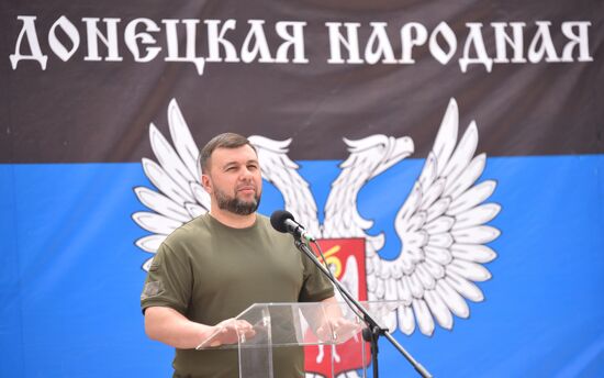 DPR Russia Ukraine Military Operation Police Cadets Graduation