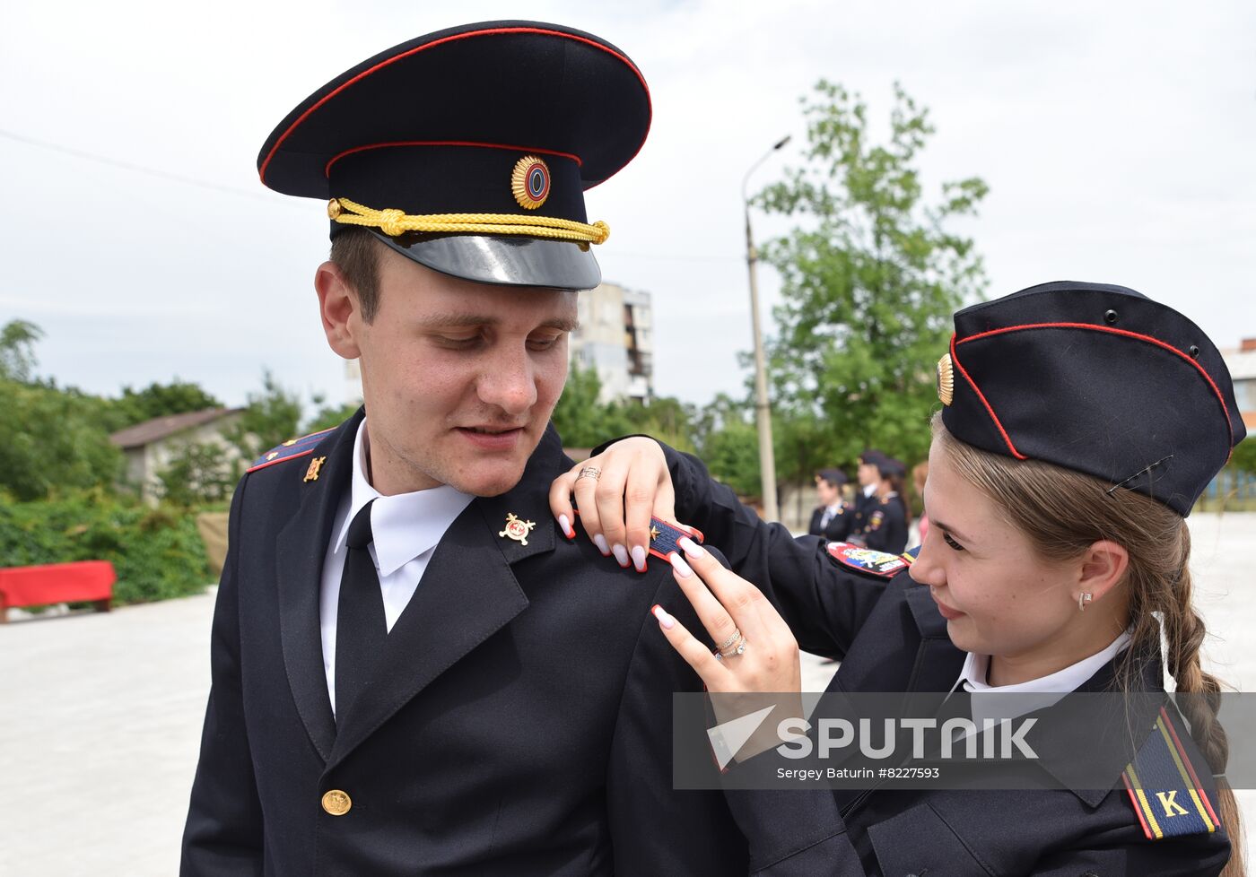DPR Russia Ukraine Military Operation Police Cadets Graduation