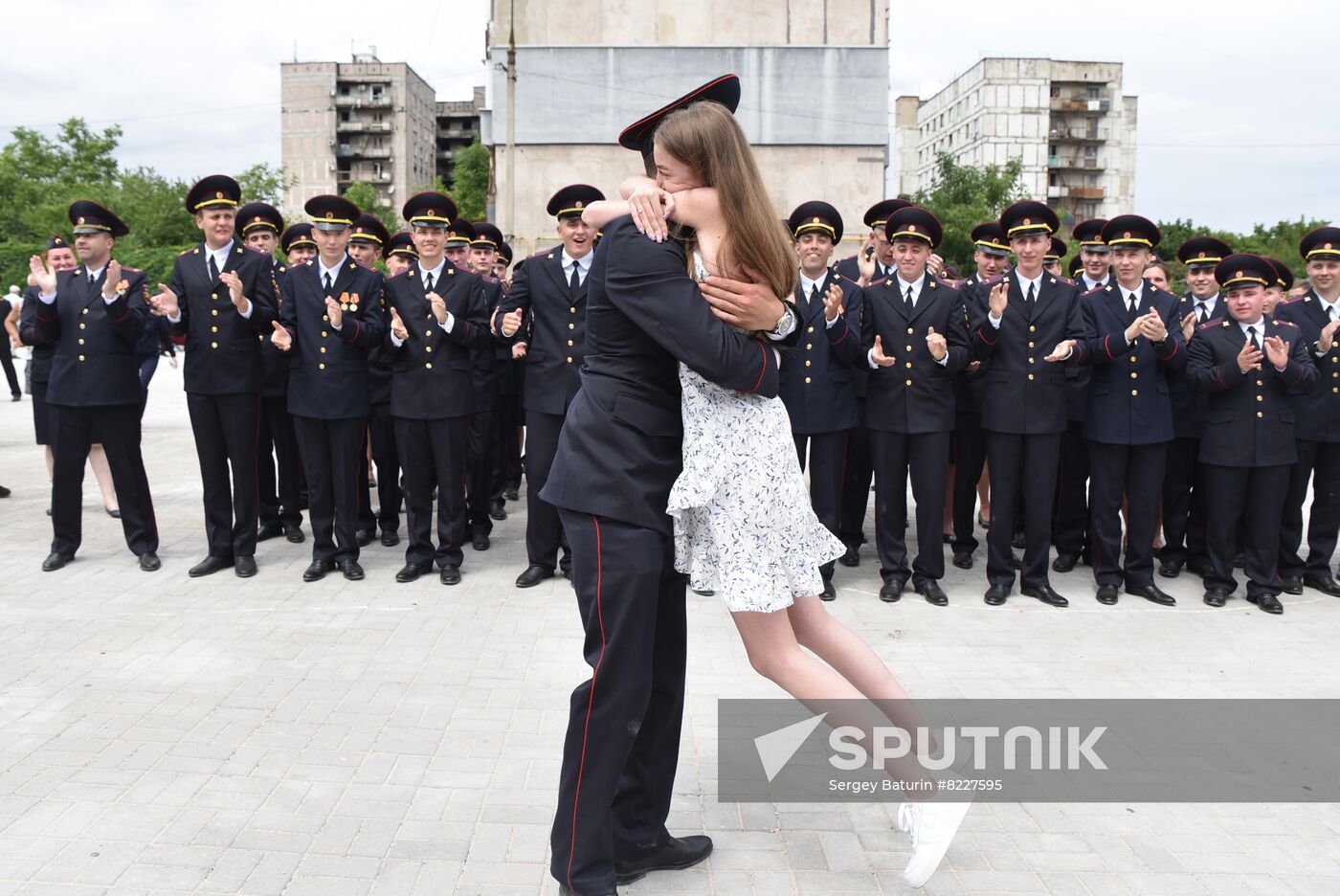 DPR Russia Ukraine Military Operation Police Cadets Graduation