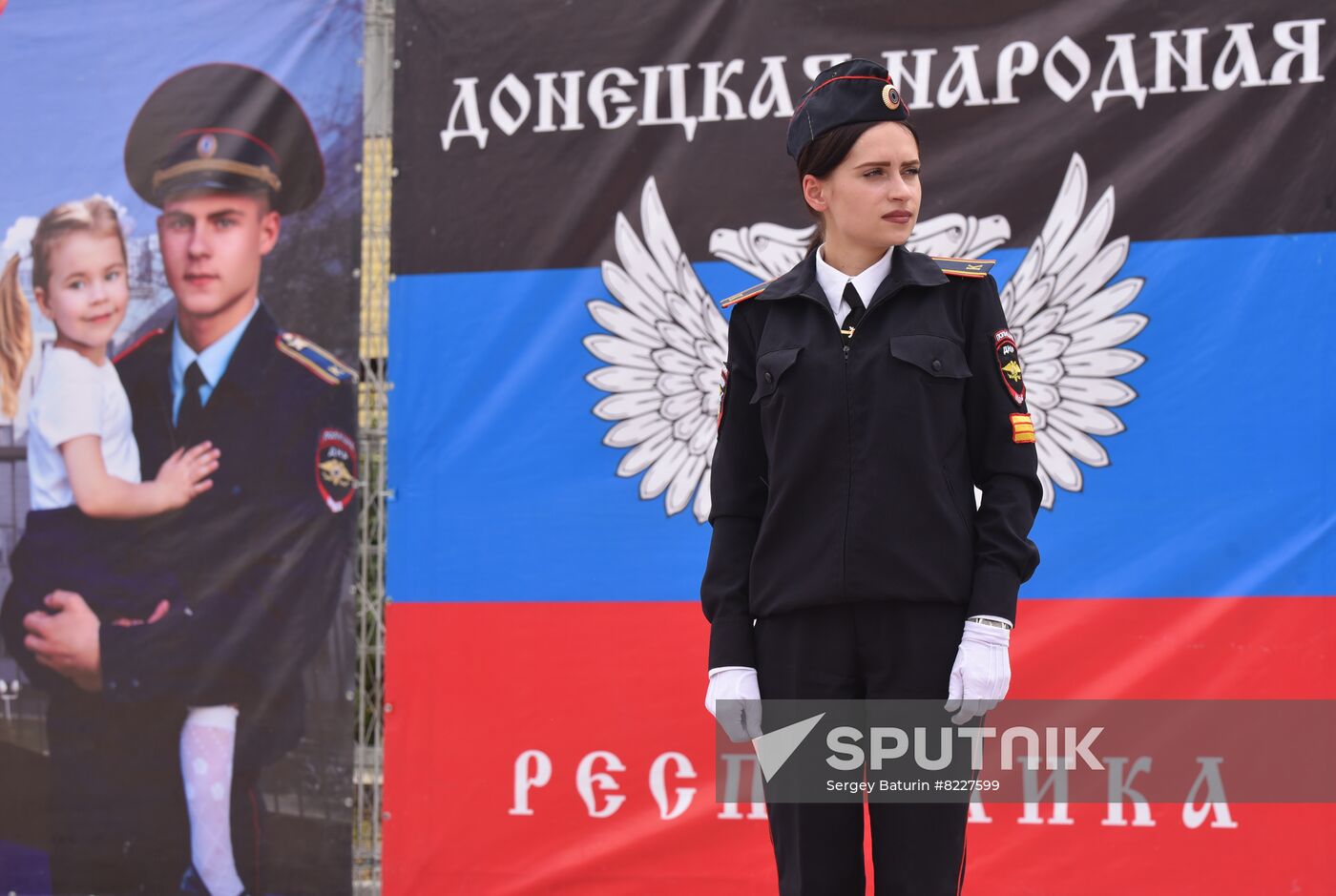 DPR Russia Ukraine Military Operation Police Cadets Graduation