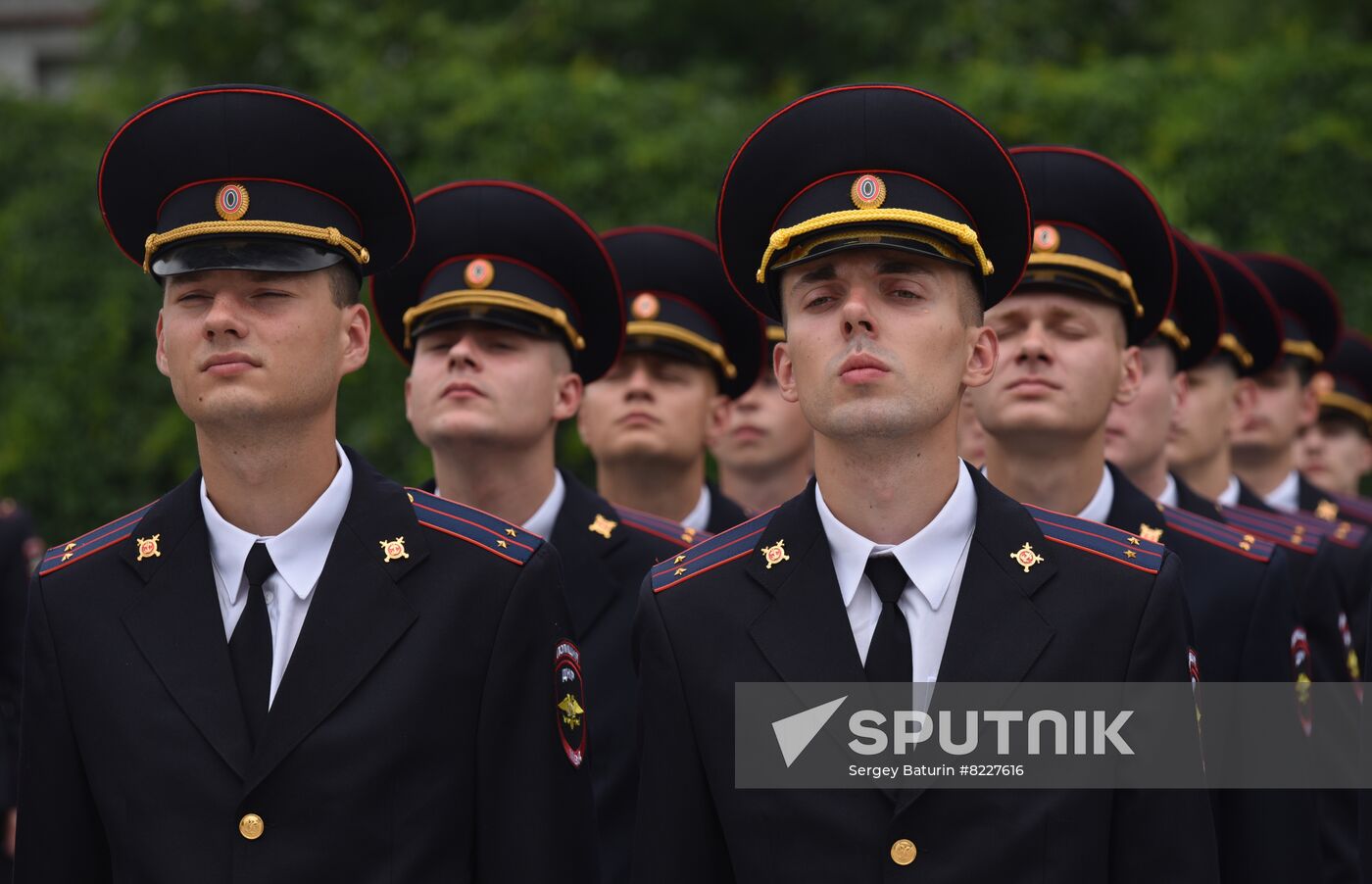 DPR Russia Ukraine Military Operation Police Cadets Graduation