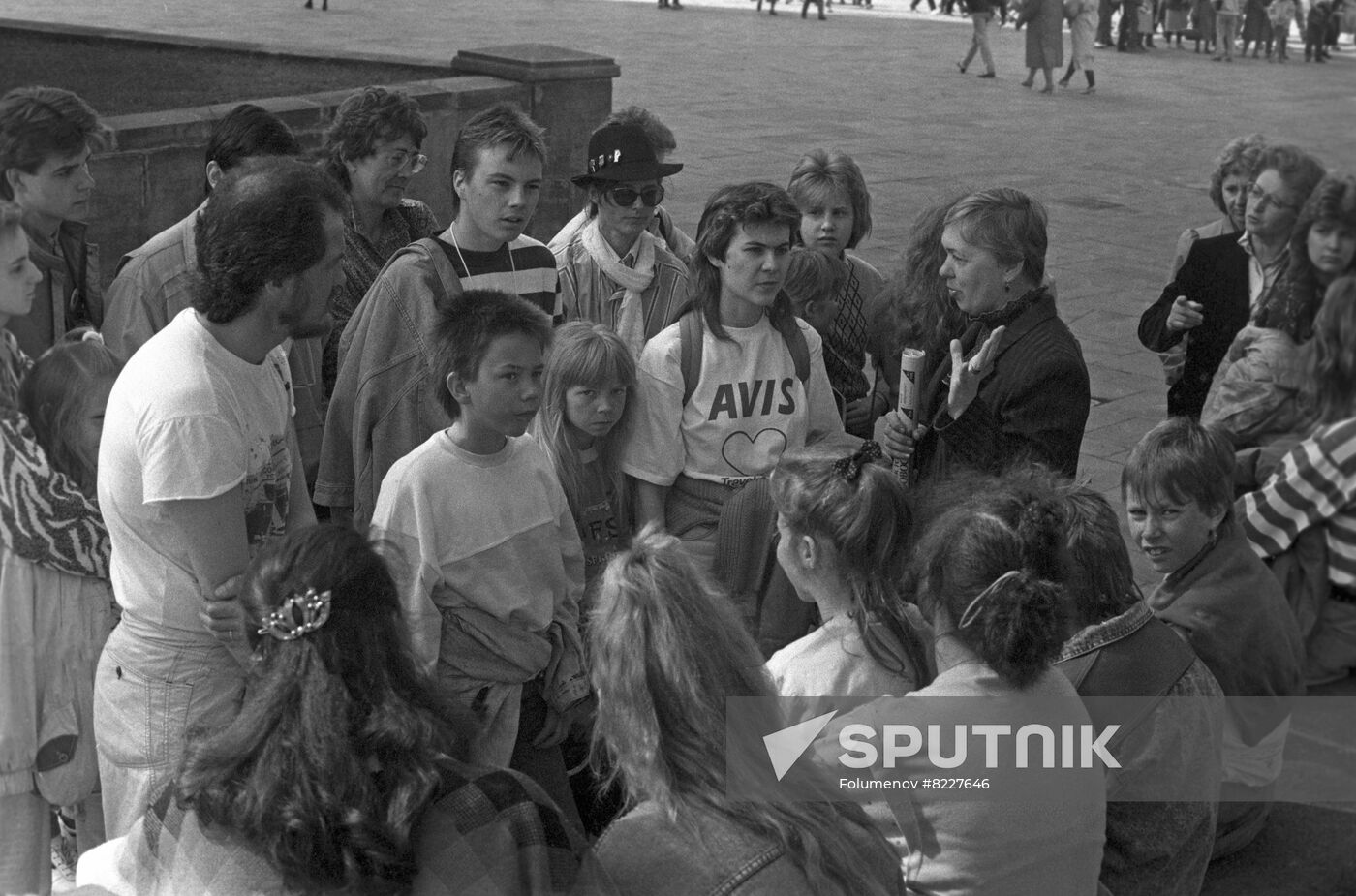 Norwegian students visit Moscow