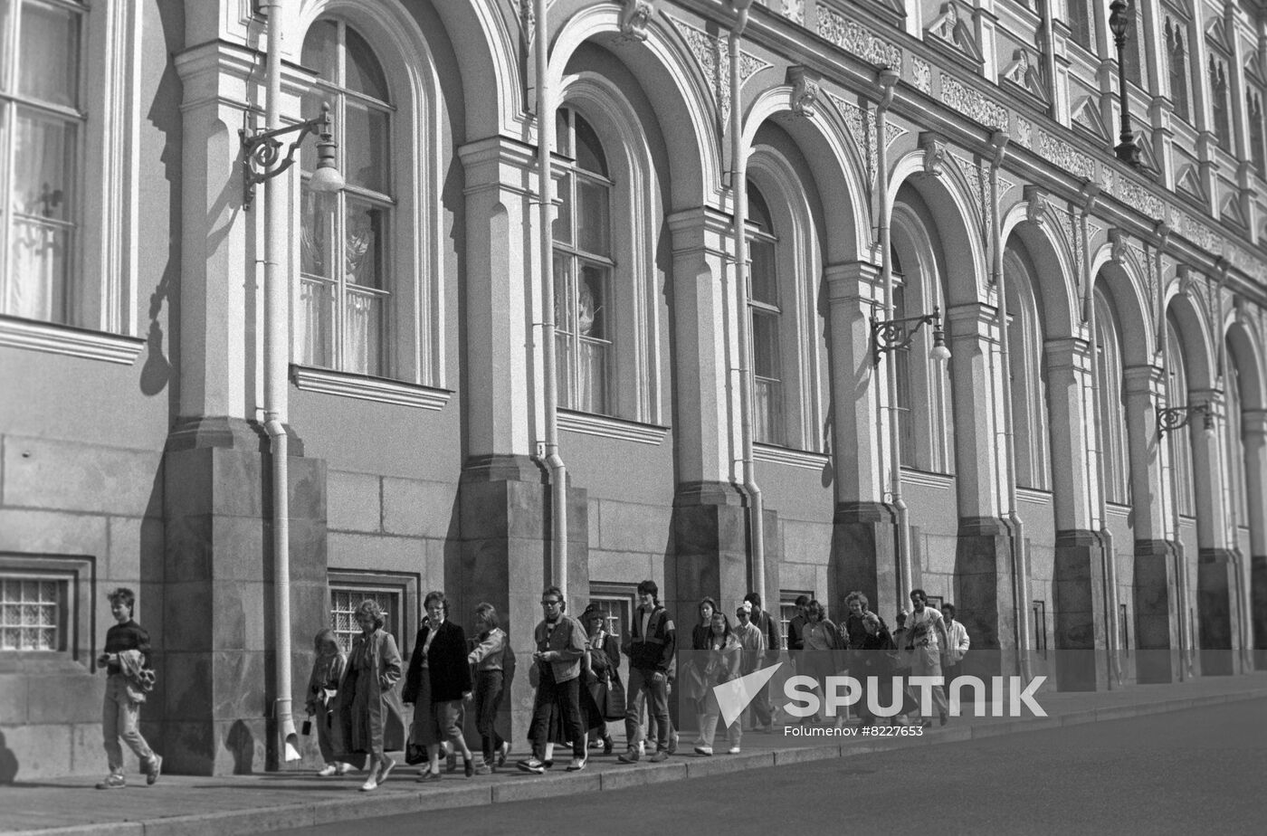 Norwegian students visit Moscow