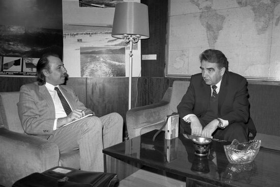 Arab journalist Sadym Musafir