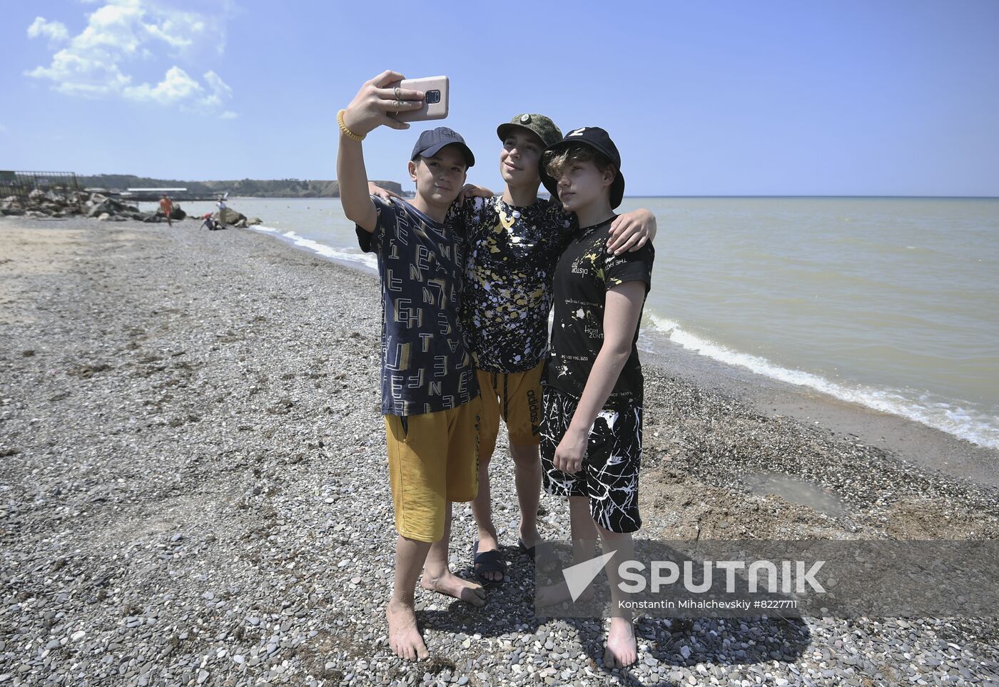 Russia LPR Crimea Children Leisure