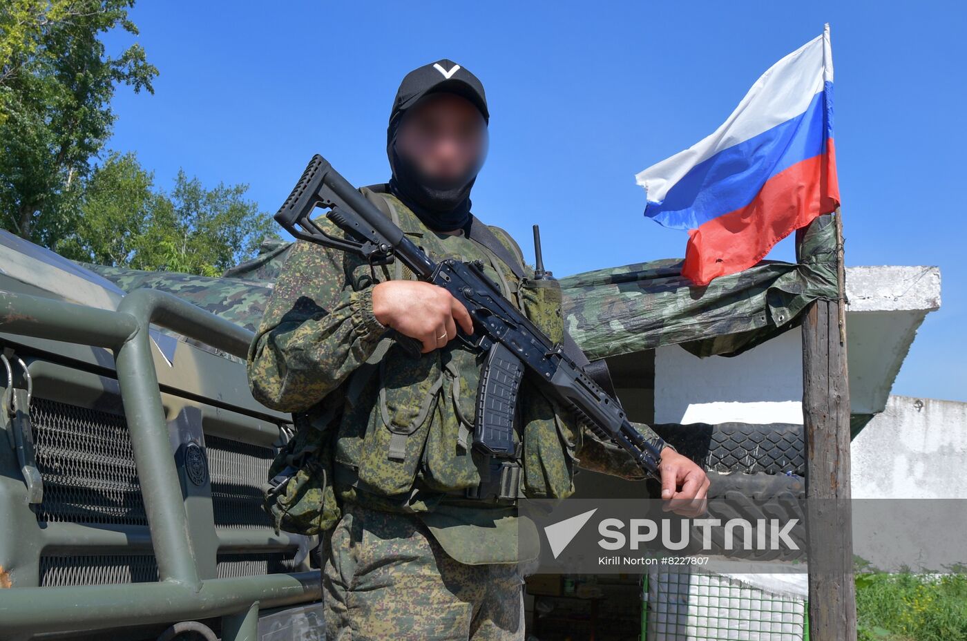 Ukraine Russia Military Operation Checkpoint