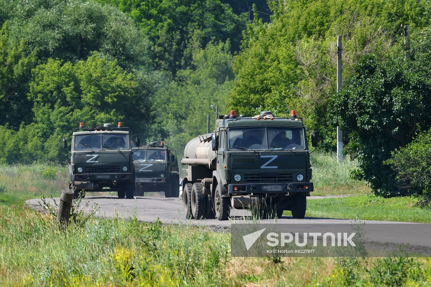 Ukraine Russia Military Operation Checkpoint
