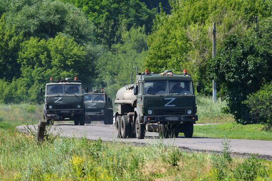 Ukraine Russia Military Operation Checkpoint