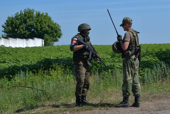 Ukraine Russia Military Operation Checkpoint
