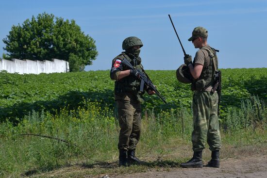 Ukraine Russia Military Operation Checkpoint
