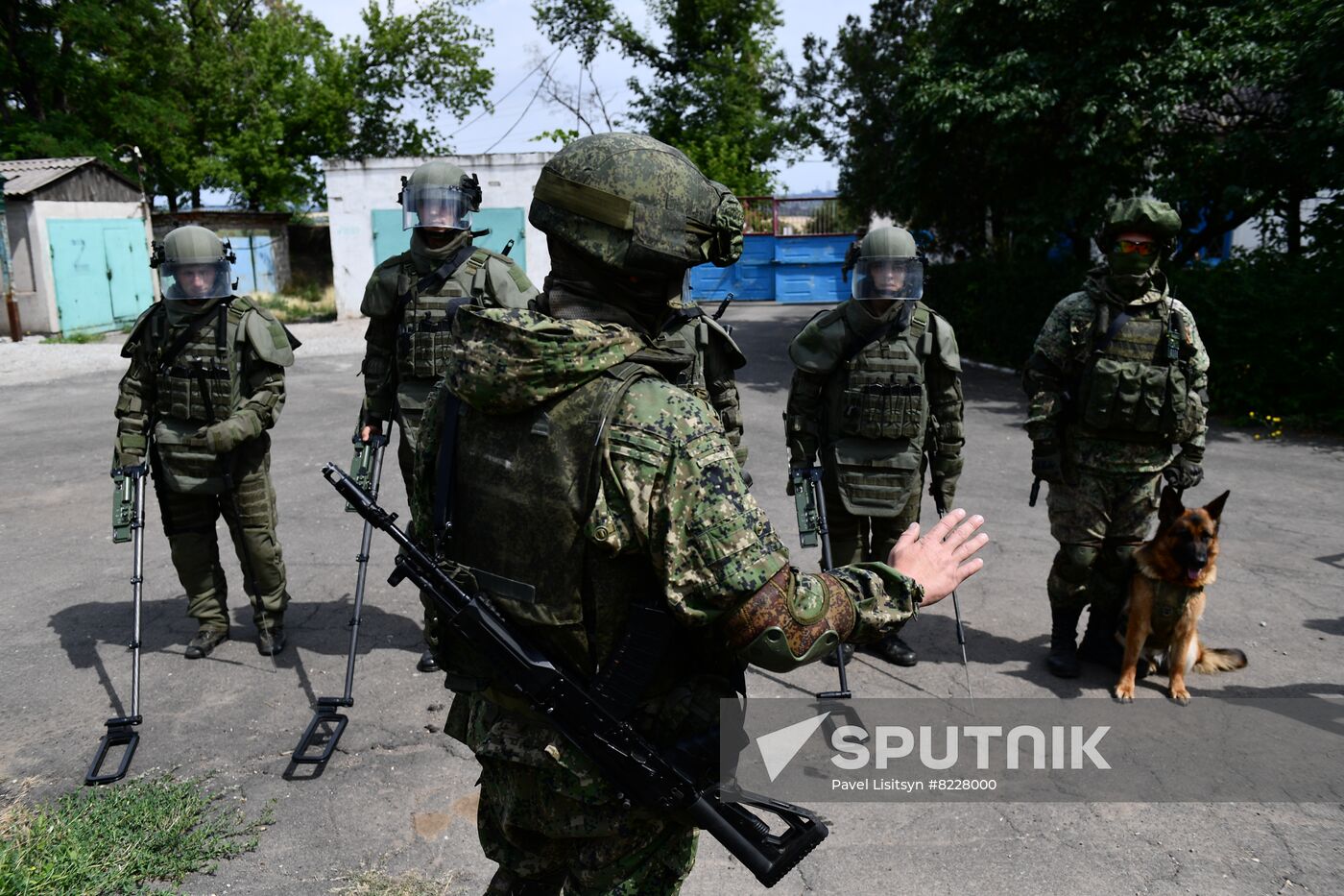 DPR Russia Ukraine Military Operation Demining