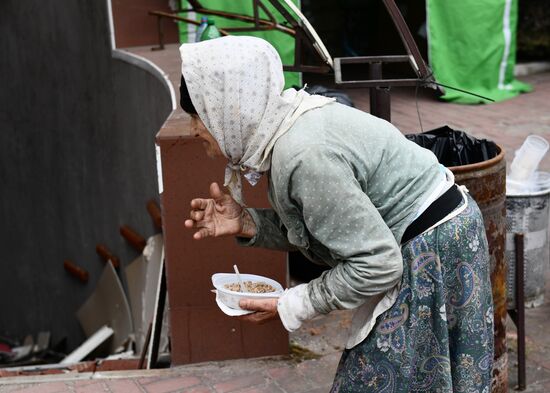 DPR Russia Ukraine Military Operation Humanitarian Aid