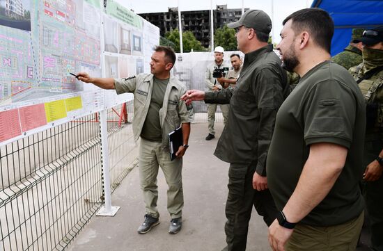 DPR Russia Ukraine Military Operation Residential Construction