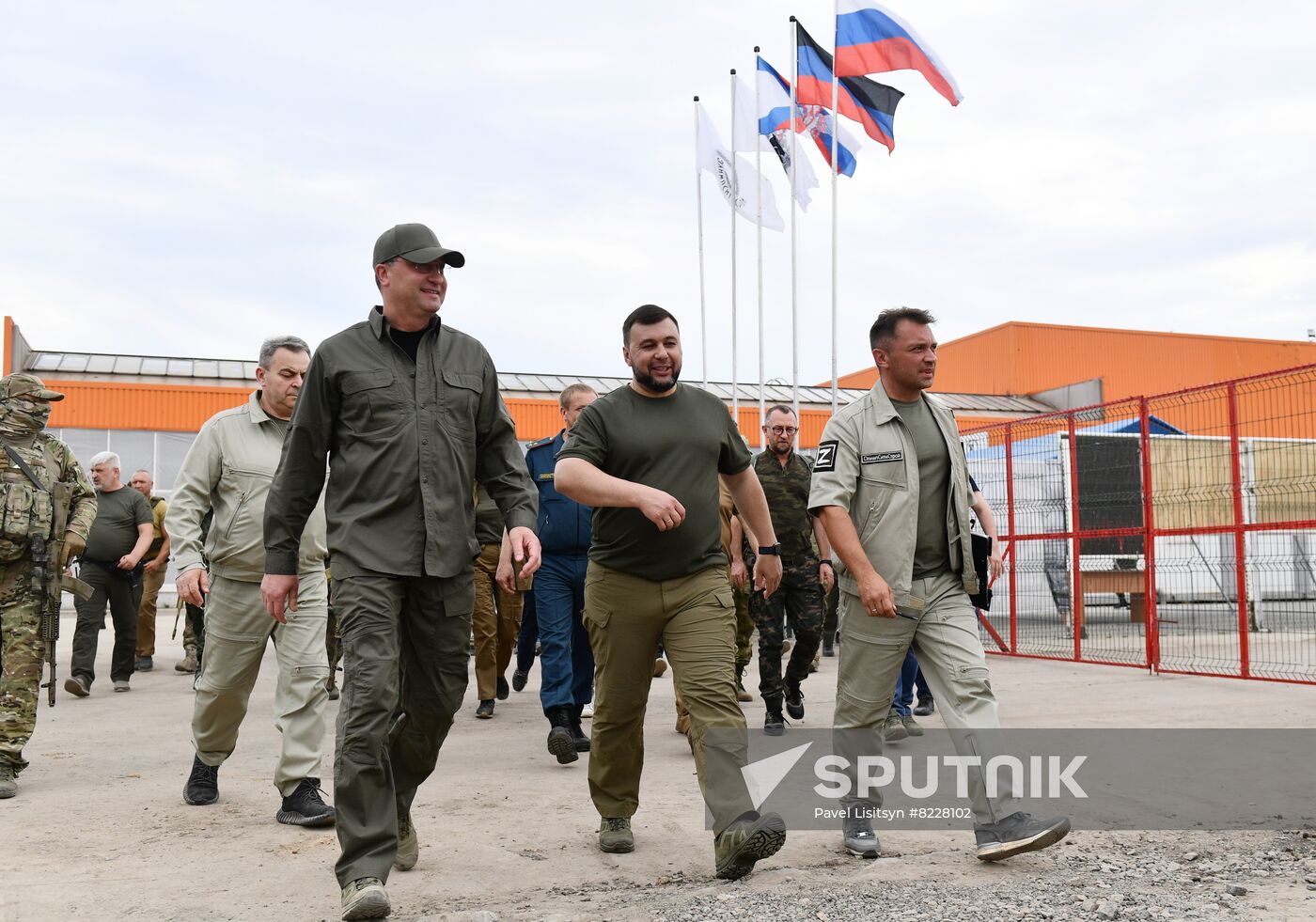 DPR Russia Ukraine Military Operation Residential Construction