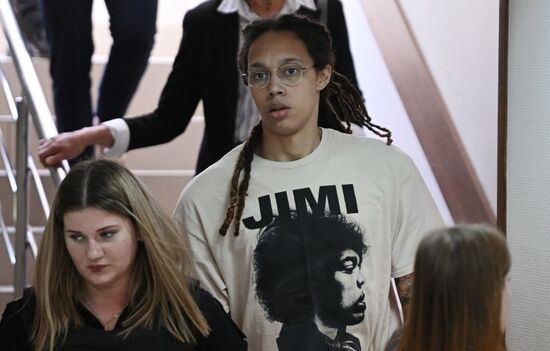 Russia US Basketball Player Trial