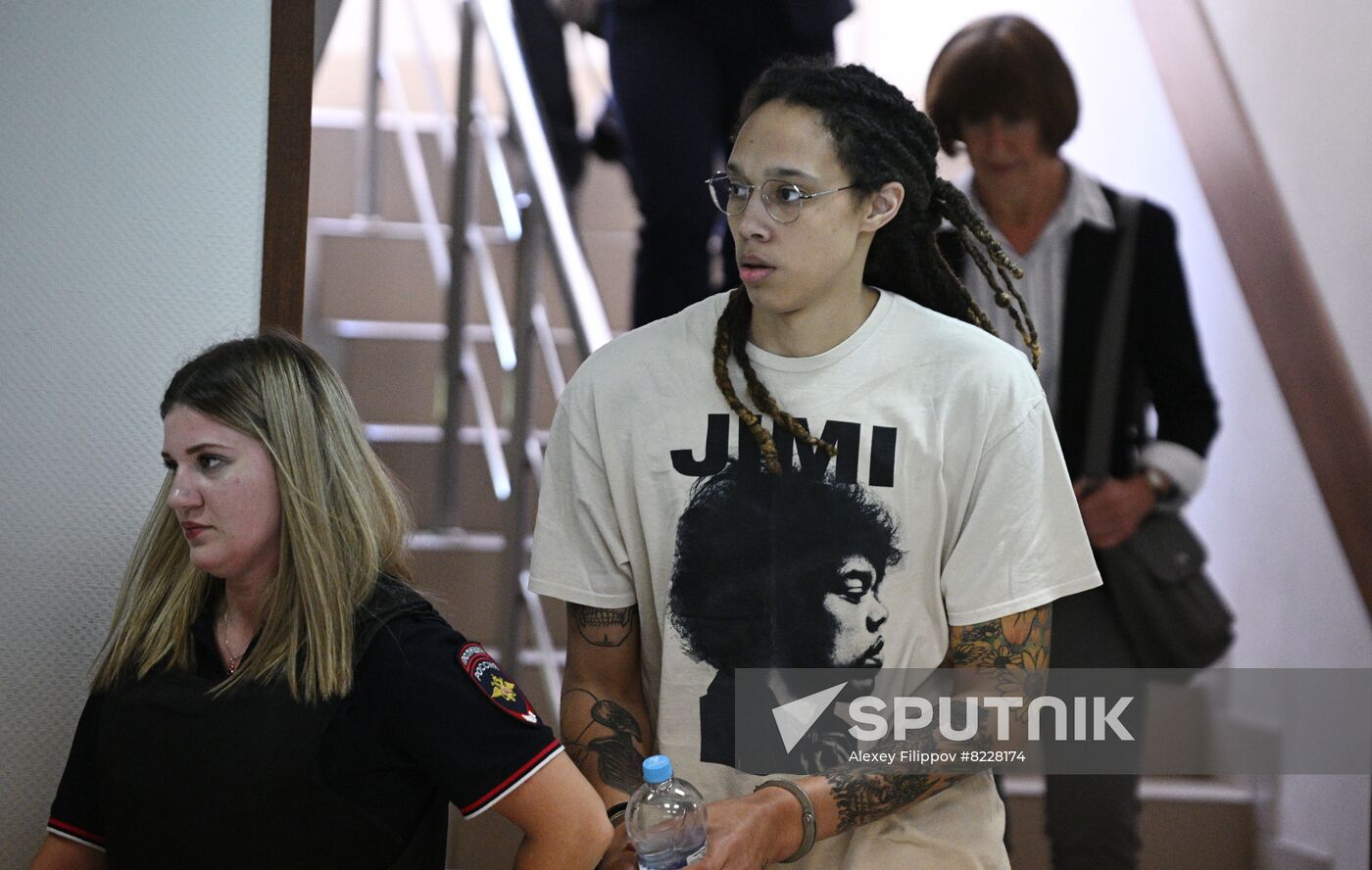 Russia US Basketball Player Trial