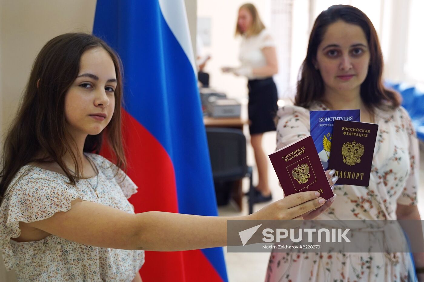 LPR Russia Ukraine Military Operation Passports