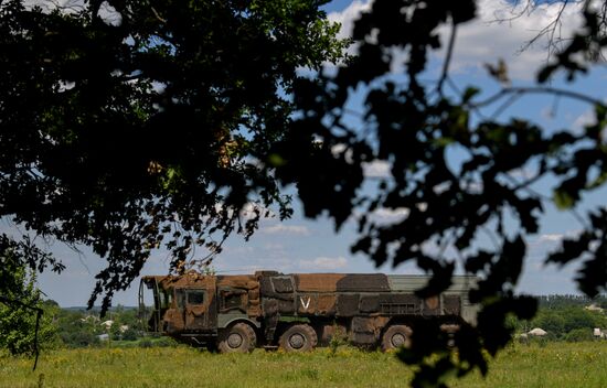 Ukraine Russia Military Operation Missile Launcher