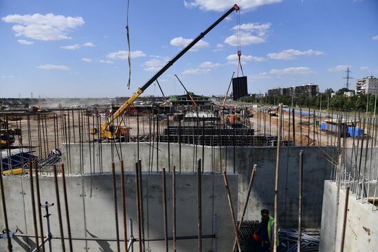 DPR Russia Ukraine Military Operation Residential Construction