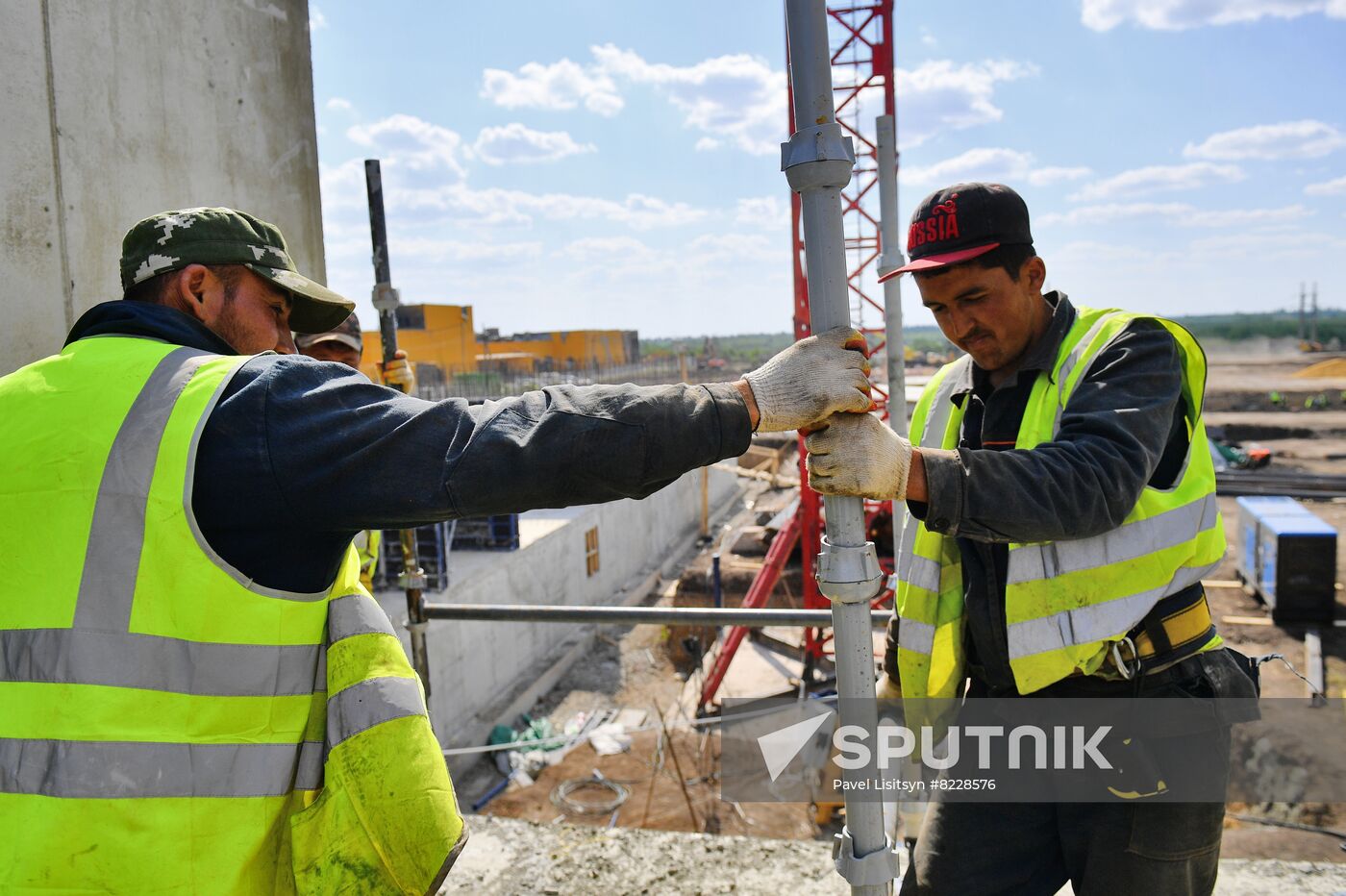 DPR Russia Ukraine Military Operation Residential Construction