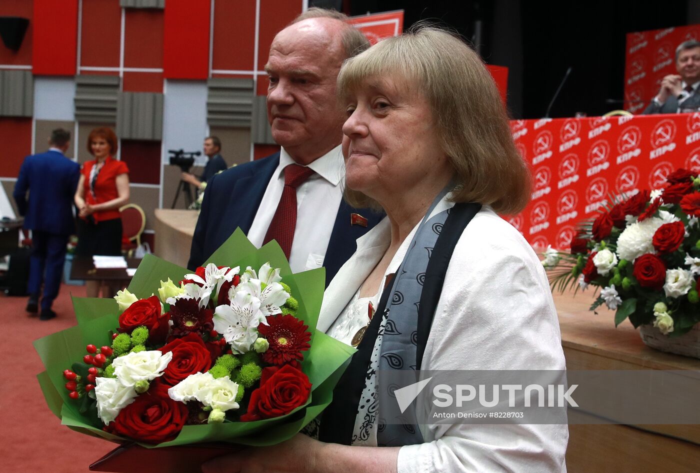 Russia Communist Party Plenum