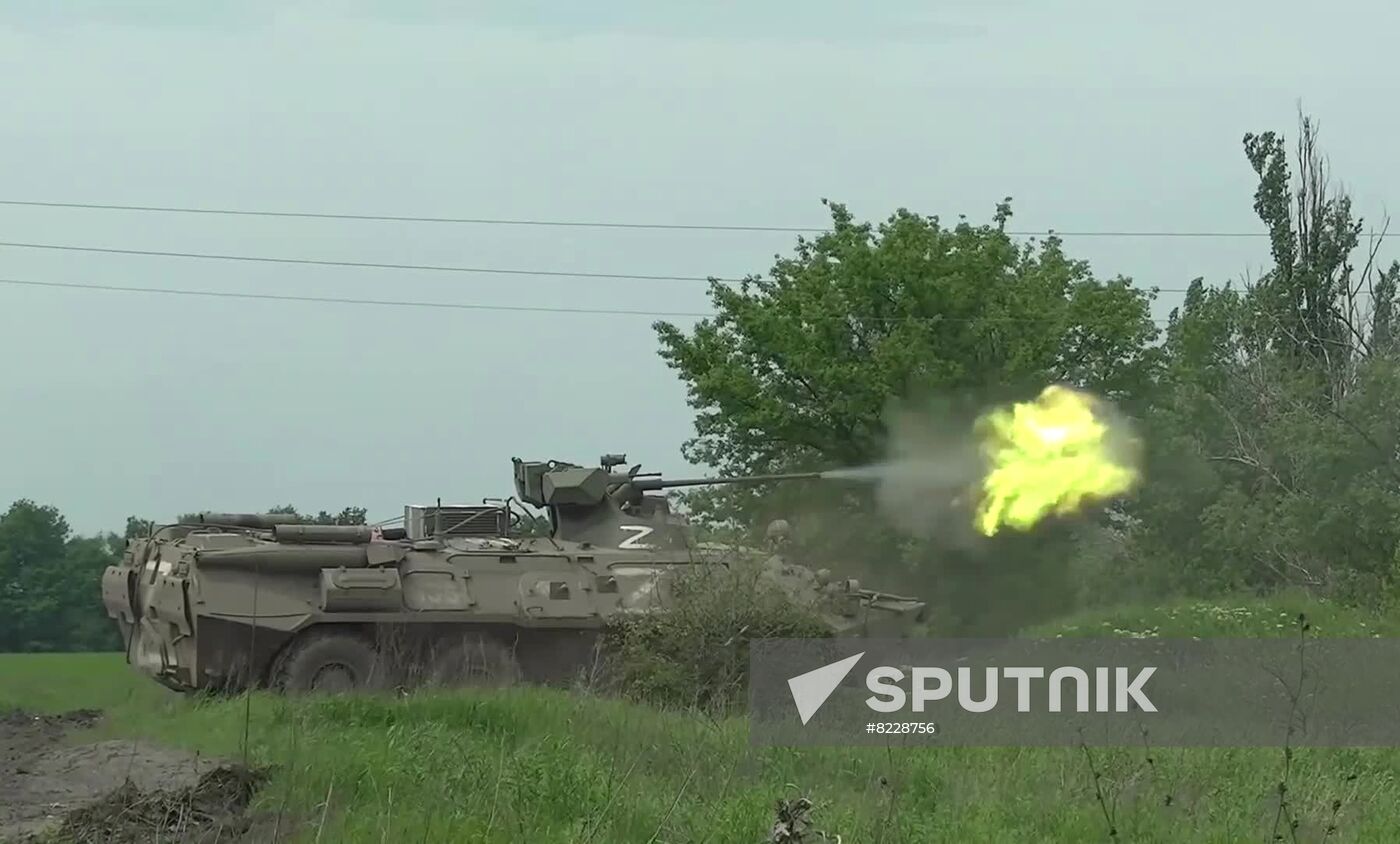 Ukraine Russia Military Operation Shelling