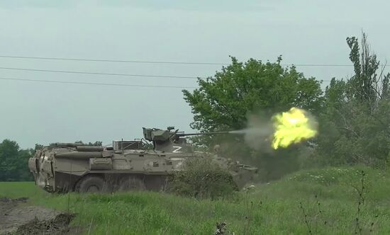 Ukraine Russia Military Operation Shelling