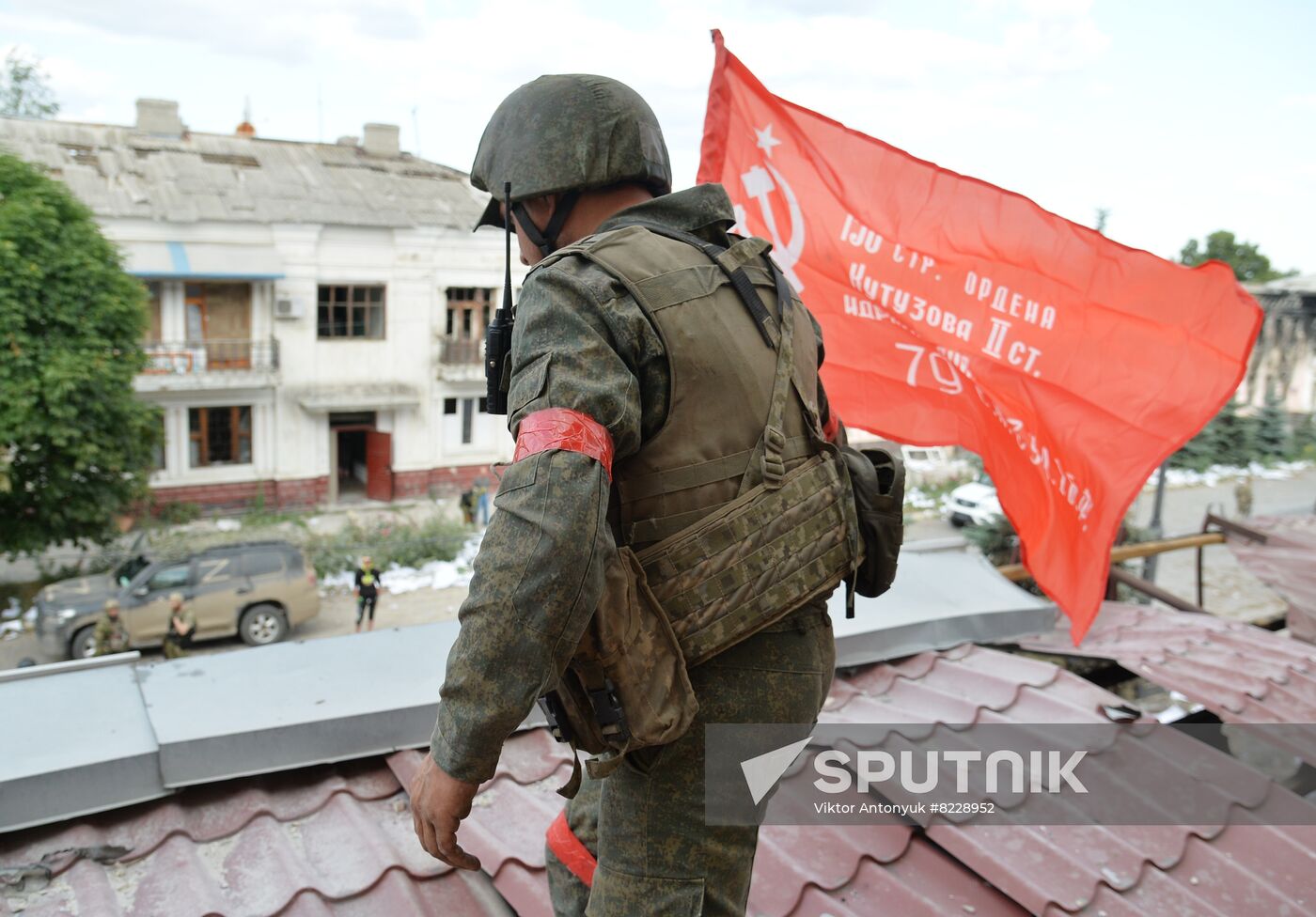 LPR Russia Ukraine Military Operation