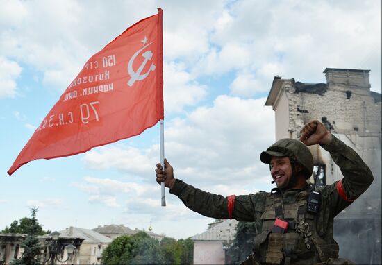 LPR Russia Ukraine Military Operation